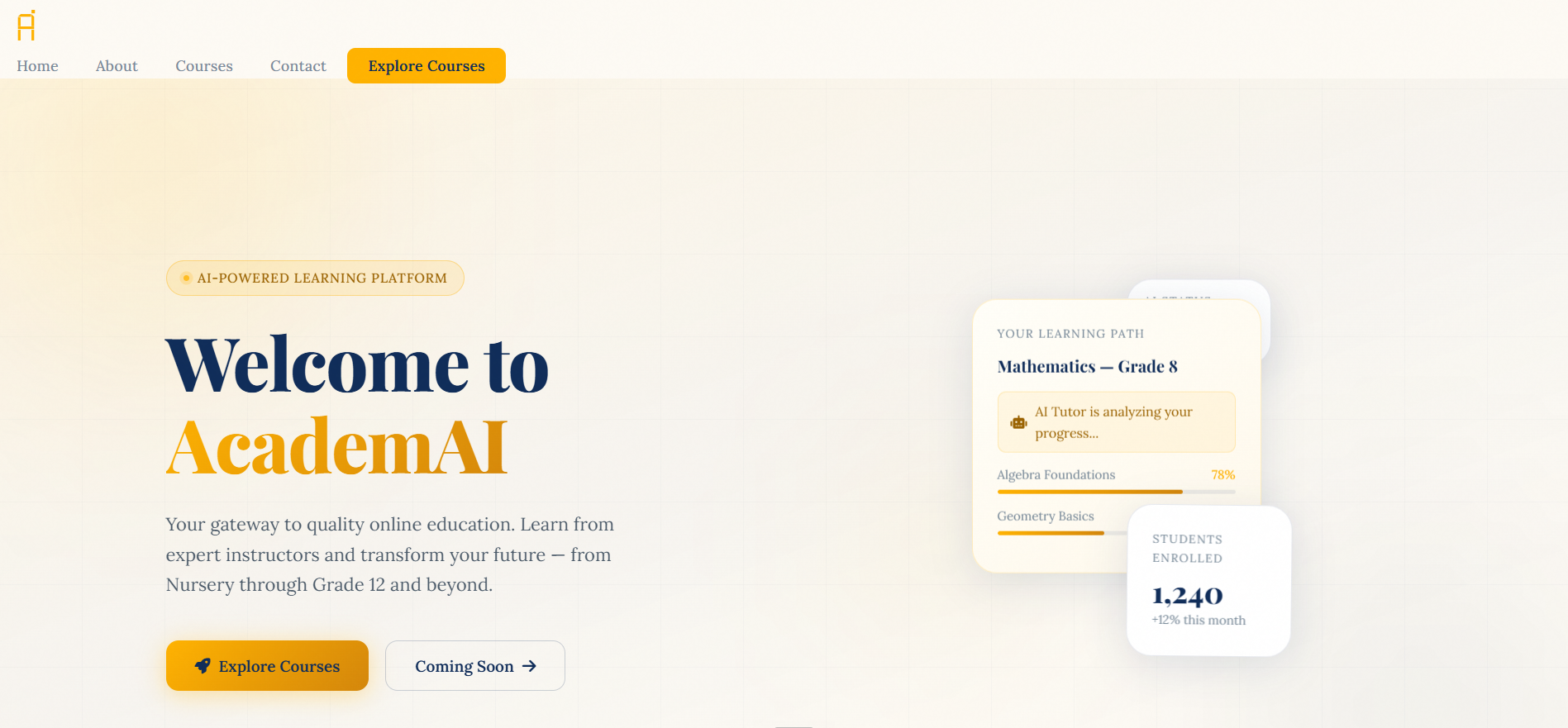 EDUG8 Website