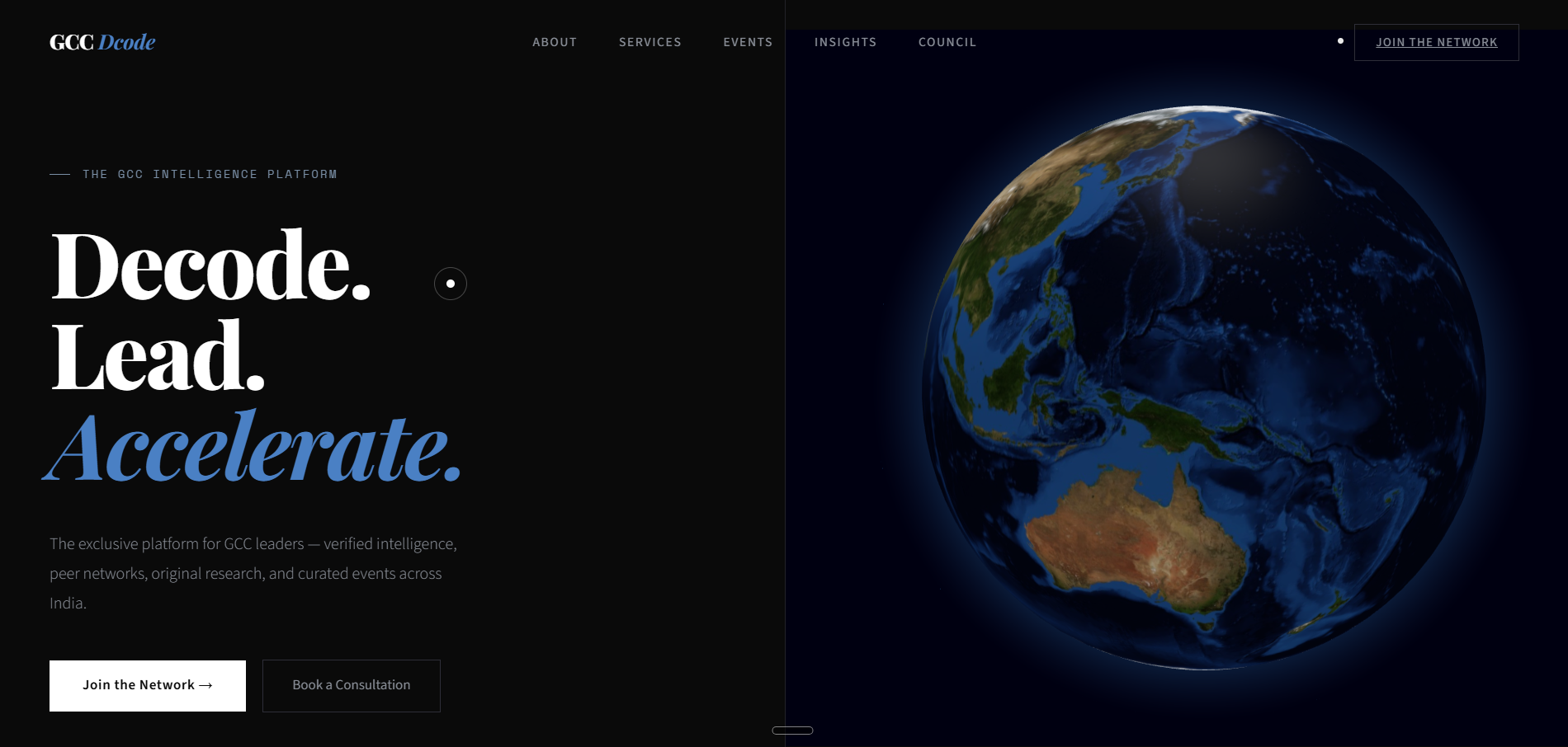 GCC Dcode Website